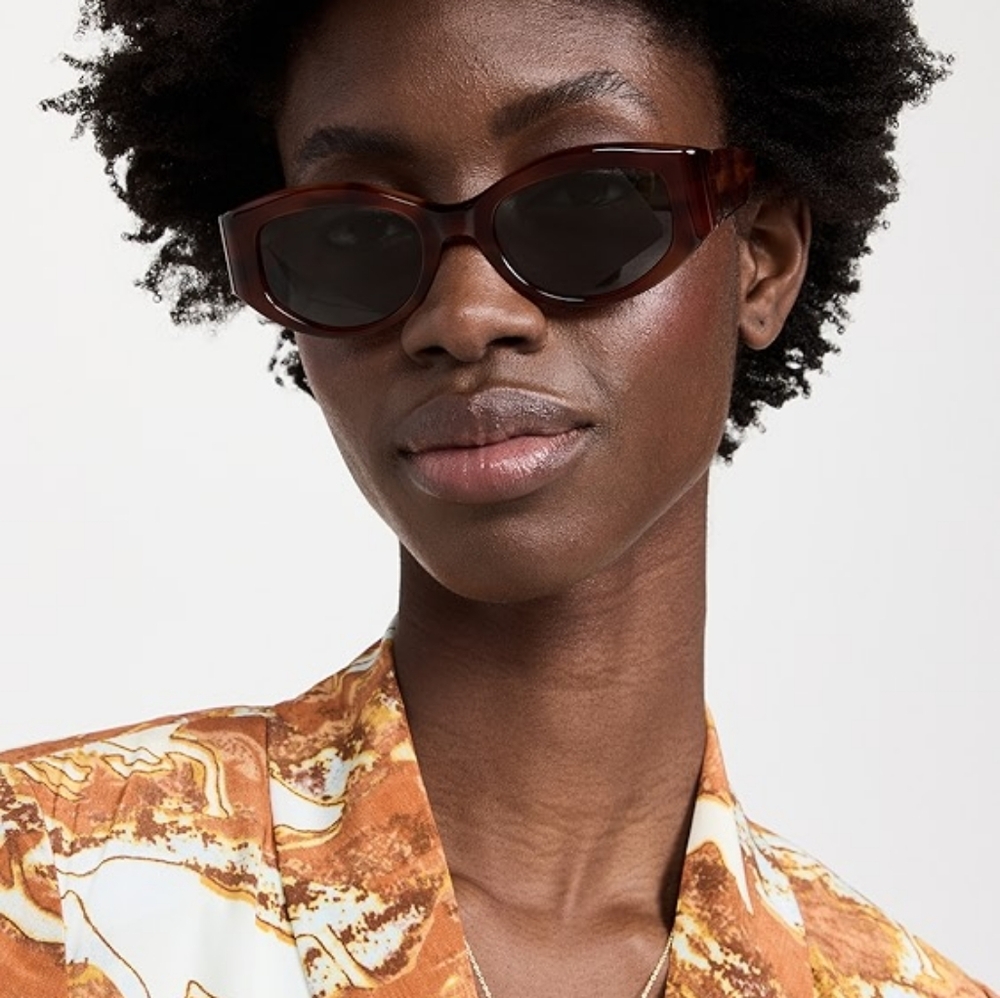 Garrett Leight Retro Biggie Sunglasses